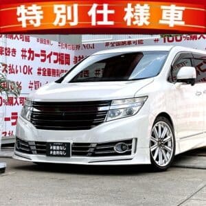 ELGRAND エルグランド　ライダー　黒クロスシート仕様　マニュアルシート【特別仕様車グレード】