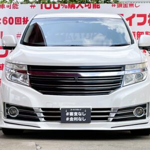 ELGRAND エルグランド　ライダー　黒クロスシート仕様　マニュアルシート【特別仕様車グレード】