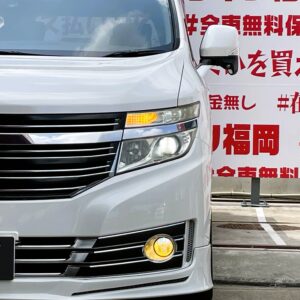 ELGRAND エルグランド　ライダー　黒クロスシート仕様　マニュアルシート【特別仕様車グレード】