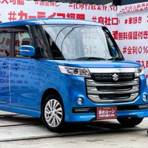 SPACIA CUSTOM スペーシアカスタムＺ　＂デュアルカメラブレーキサポート・全方位モニター付メモリーナビ装着車＂