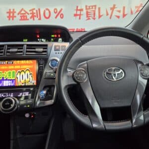 PRIUSα　プリウスα　 Gチューンブラック【特別仕様車】【ユーザー買取車】