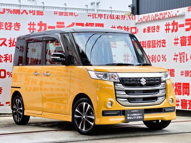 SPACIA CUSTOM スペーシアカスタムZ ターボ デュアルカメラブレーキサポート・ユーティリティパッケージ装着車【総合評価優良車】