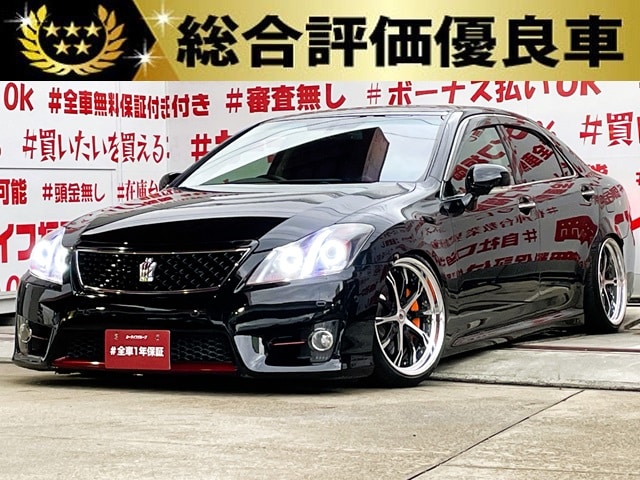 CROWN　クラウン　ハイブリッド【総合評価優良車】【カスタム】