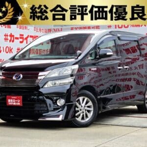 VELLFIRE　ヴェルファイアHV　ZR 4WD【後期型】【４WD】【カスタム】【総合評価優良車】