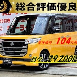 SPACIA CUSTOM スペーシアカスタムZ ターボ デュアルカメラブレーキサポート・ユーティリティパッケージ装着車【総合評価優良車】