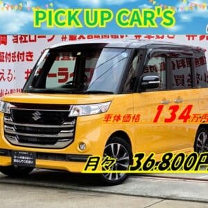 SPACIA CUSTOM　スペーシアカスタムZ　ターボ　デュアルカメラブレーキサポート・ユーティリティパッケージ装着車【総合評価優良車】　