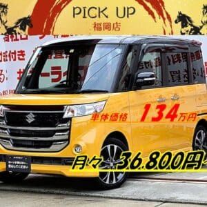 SPACIA CUSTOM　スペーシアカスタムZ　ターボ　デュアルカメラブレーキサポート・ユーティリティパッケージ装着車【総合評価優良車】　