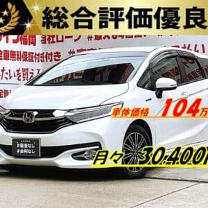 SHUTTLE シャトル　ハイブリッドＸ　【総合評価優良車】