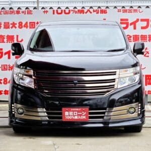 ELGRAND エルグランド　ライダー ブラックライン 黒本革マニュアルシート　【特別仕様車】