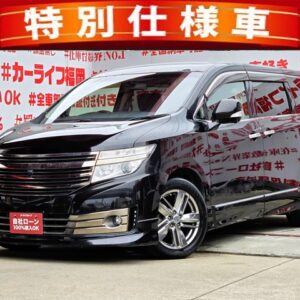 ELGRAND エルグランド　ライダー ブラックライン 黒本革マニュアルシート　【特別仕様車】