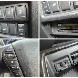 ELGRAND エルグランド　ライダー ブラックライン 黒本革マニュアルシート　【特別仕様車】