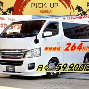 CARAVAN NV350　キャラバン　ライダー プレミアムGX　【カスタム】【総合評価優良車】