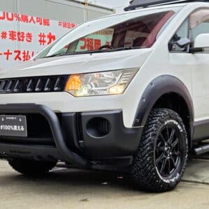 DELICA　デリカD5　パワースライドエクシード８人乗り　【カスタム】【総合評価優良車】