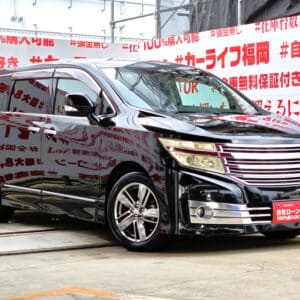 ELGRAND　エルグランド　ライダー 黒クロスシート マニュアルシート