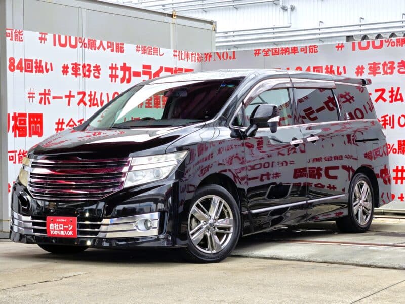 ELGRAND　エルグランド　ライダー 黒クロスシート マニュアルシート