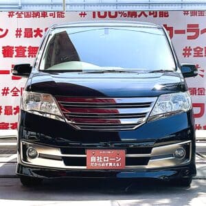 SERENA セレナ　ライダー　ブラックライン　S-HYBRID 【総合評価優良車】【特別仕様車】