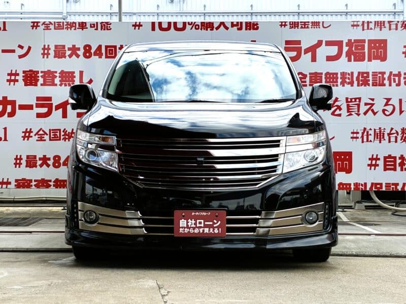 ELGRAND エルグランド ライダーブラックライン 黒 本革シート【特別仕様車】