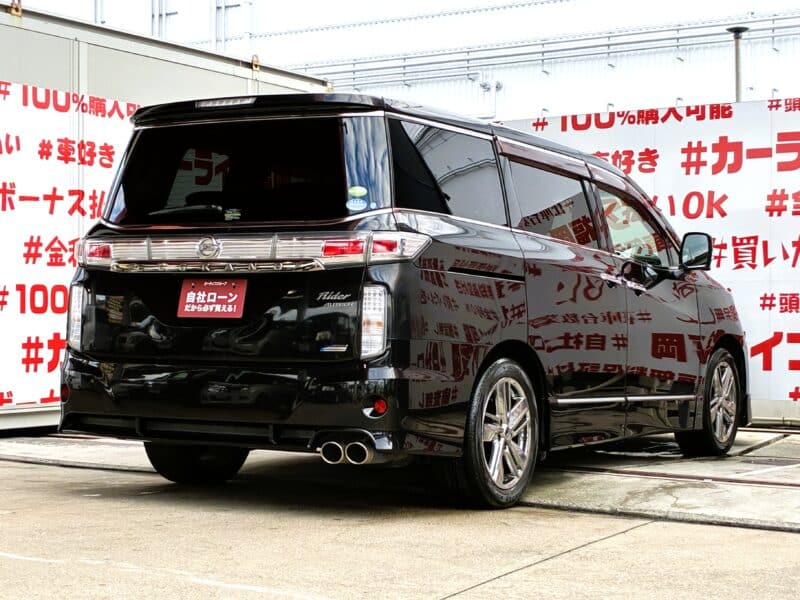 ELGRAND エルグランド ライダーブラックライン 黒 本革シート【特別仕様車】