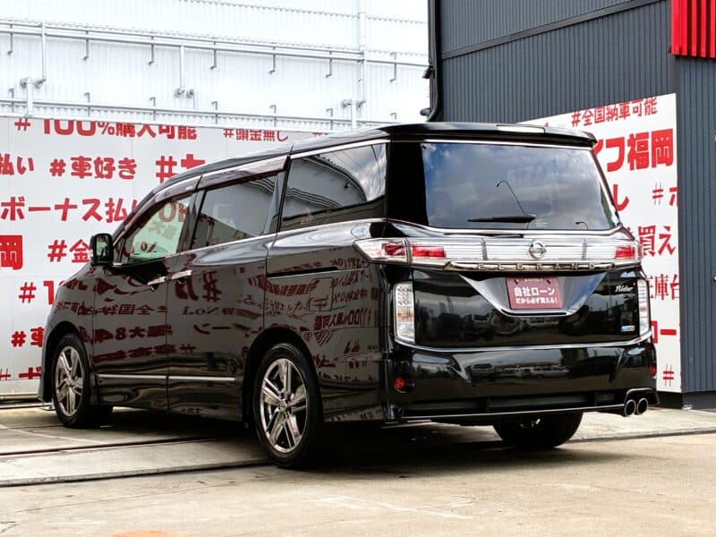 ELGRAND エルグランド ライダーブラックライン 黒 本革シート【特別仕様車】