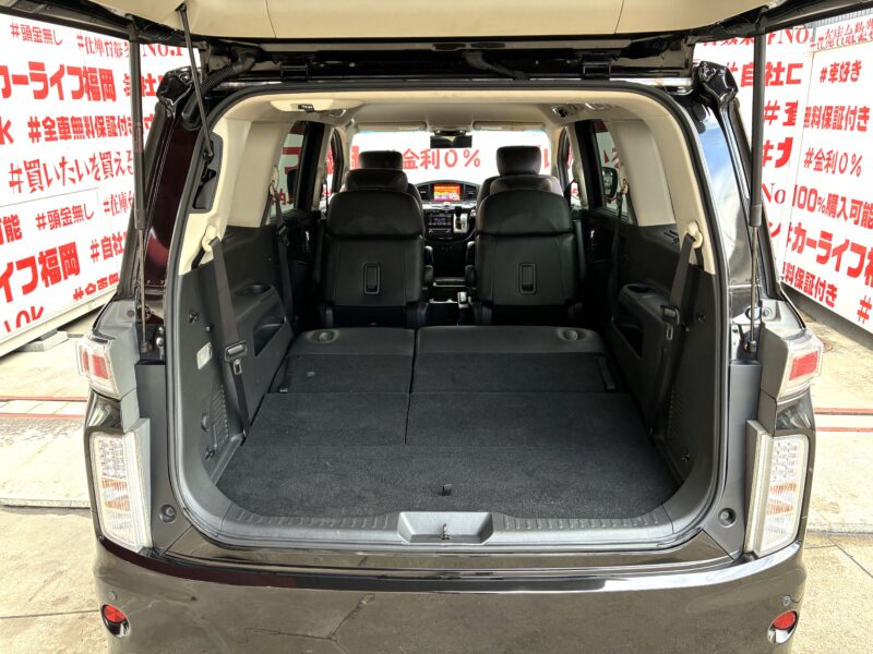 ELGRAND エルグランド ライダーブラックライン 黒 本革シート【特別仕様車】