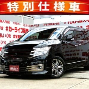 ELGRAND エルグランド ライダーブラックライン 黒 本革シート【特別仕様車】