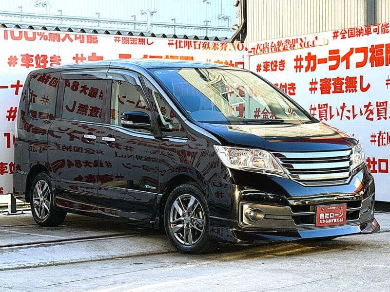 SERENA セレナ ライダー ブラックライン S-HYBRID 【総合評価優良車】【特別仕様車】