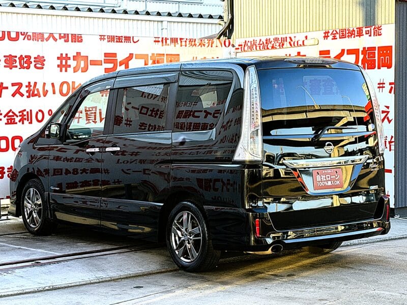 SERENA セレナ ライダー ブラックライン S-HYBRID 【総合評価優良車】【特別仕様車】