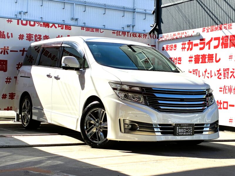 ELGRAND エルグランド ライダーブラックライン黒 本革シート【特別仕様車】