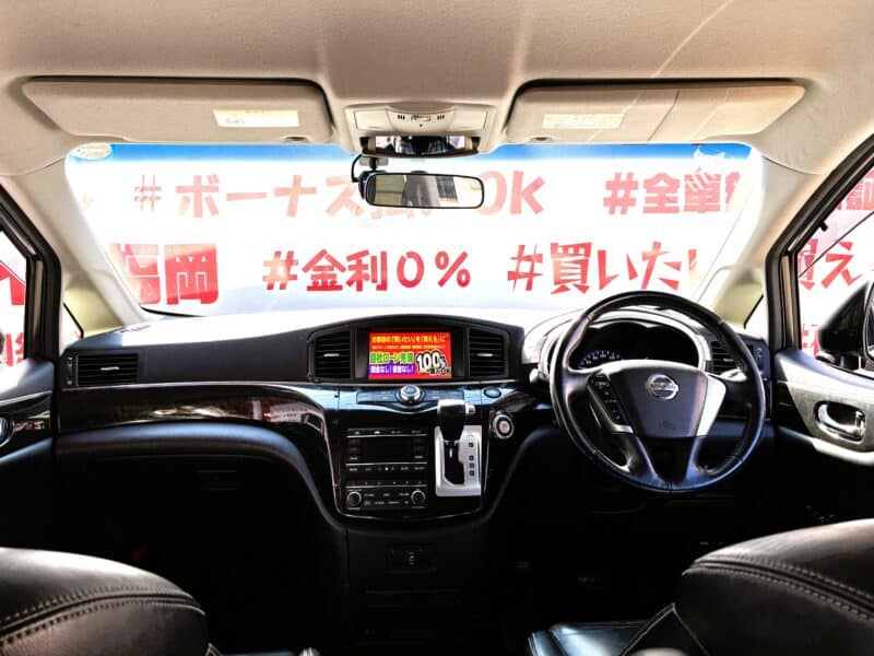 ELGRAND エルグランド ライダーブラックライン黒 本革シート【特別仕様車】