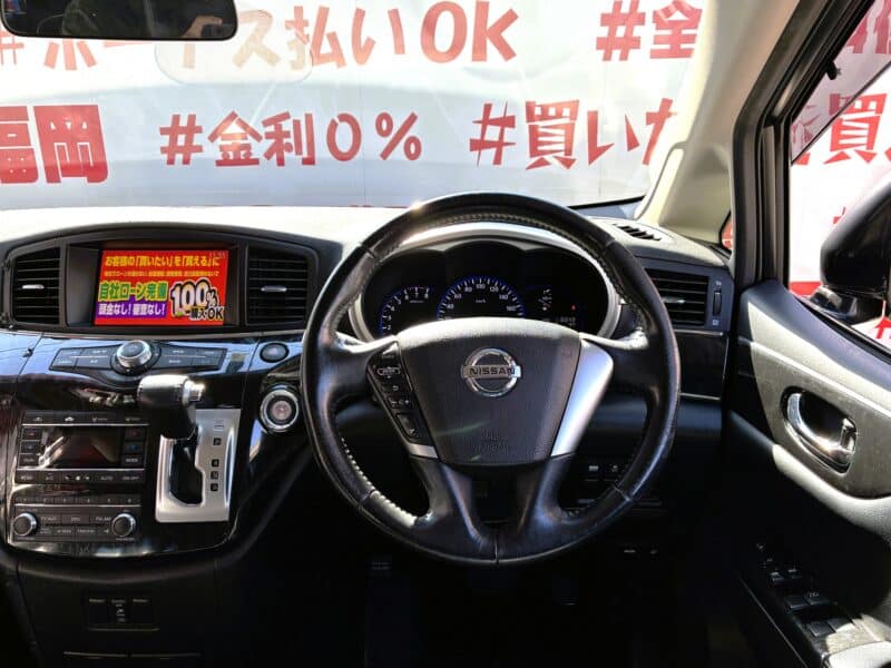 ELGRAND エルグランド ライダーブラックライン黒 本革シート【特別仕様車】