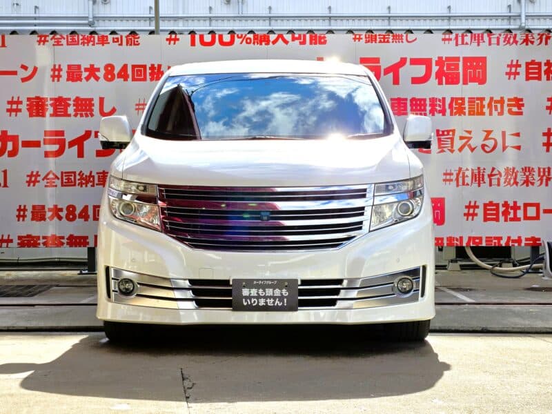 ELGRAND エルグランド ライダー黒クロスシート仕様マニュアルシート 【特別仕様車】