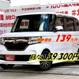 N-BOX　カスタム　G・Lホンダセンシング【車検２年付】