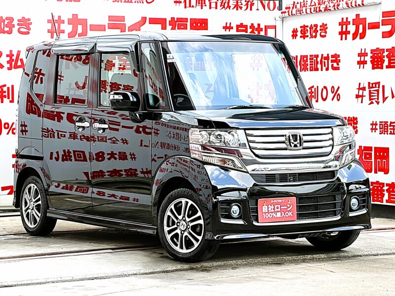 N-BOX カスタム G・Lパッケージ 【車検2年付】【1年保証】