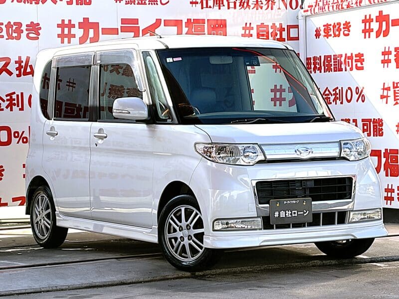 TANTO CUSTOM タント カスタムXリミテッド【ユーザー買い取り】【車検2年付】【1年保証】
