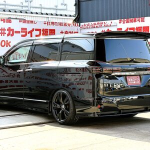 ELGRAND エルグランド　ライダー　黒本革シート仕様マニュアルシート【特別仕様車】【カスタム】