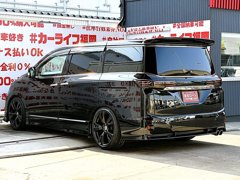 ELGRAND エルグランド ライダー 黒本革シート仕様マニュアルシート【特別仕様車】【カスタム】