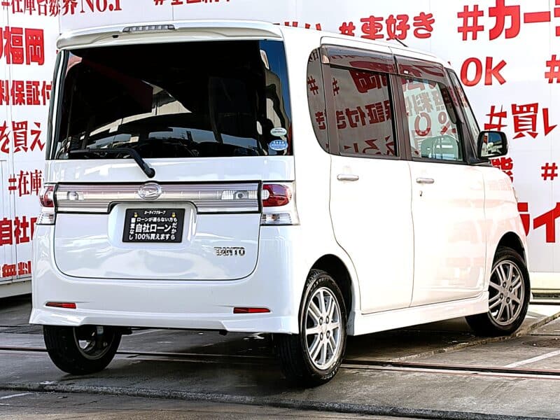 TANTO CUSTOM タント カスタムXリミテッド【ユーザー買い取り】【車検2年付】【1年保証】