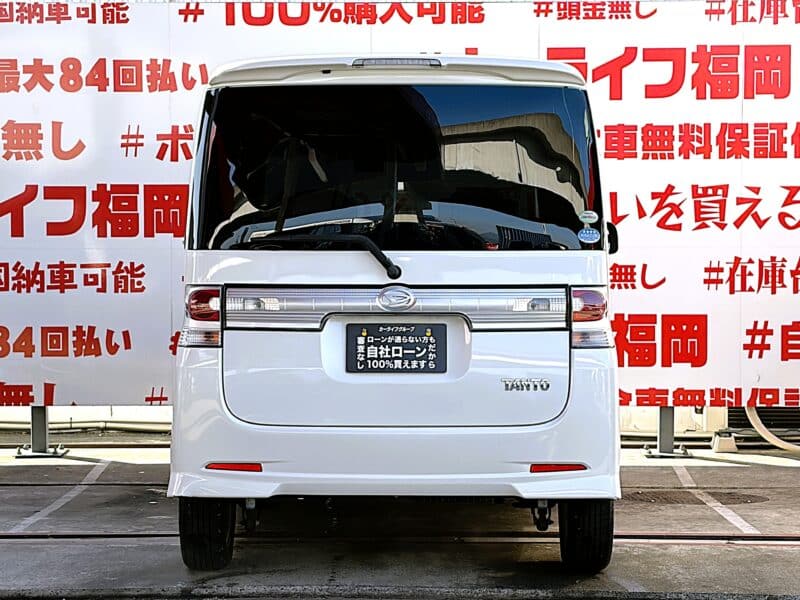 TANTO CUSTOM タント カスタムXリミテッド【ユーザー買い取り】【車検2年付】【1年保証】