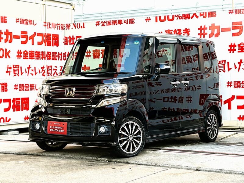 N-BOX　カスタム　Ｇターボパッケージ　【車検2年付】