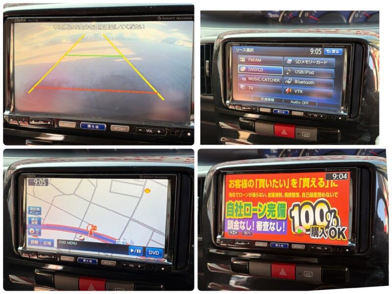 TANTO CUSTOM タント カスタムX 【4WD】【後期型】【車検2年付】【1年保証】