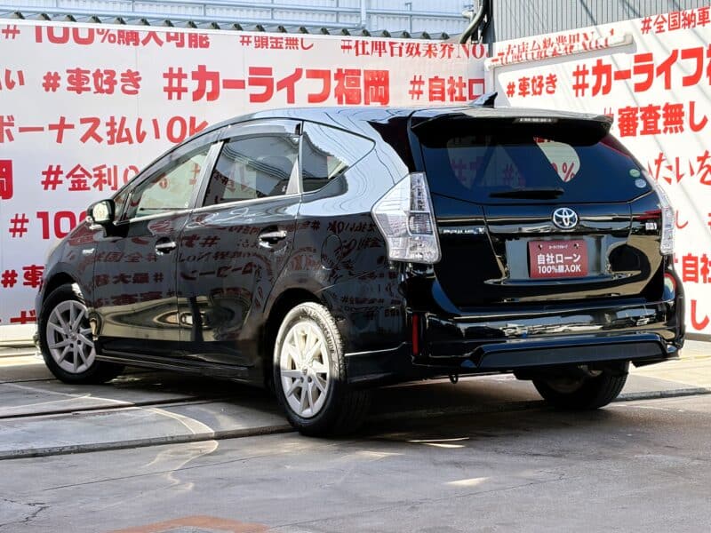PRIUSα プリウスα S チューンブラック【特別仕様車】【車検2年付】