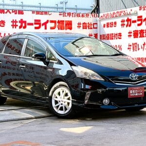 PRIUSα　プリウスα　S チューンブラック【特別仕様車】【車検２年付】
