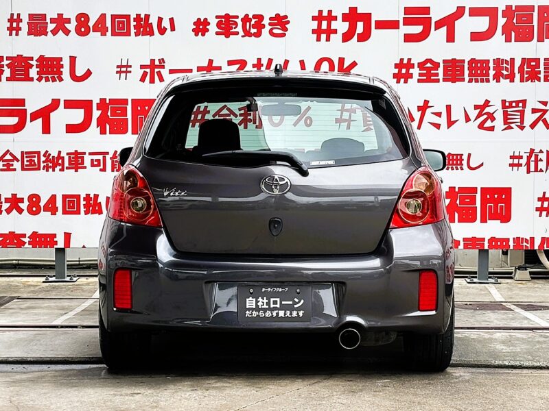 VITZ ヴィッツ RS【後期】【5MT】【カスタム】【総合評価優良車】