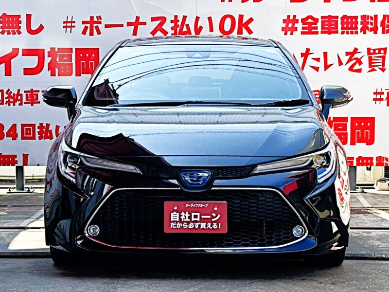 COROLLA TOURING カローラツーリング ハイブリッドW×B 【総合評価優良車】