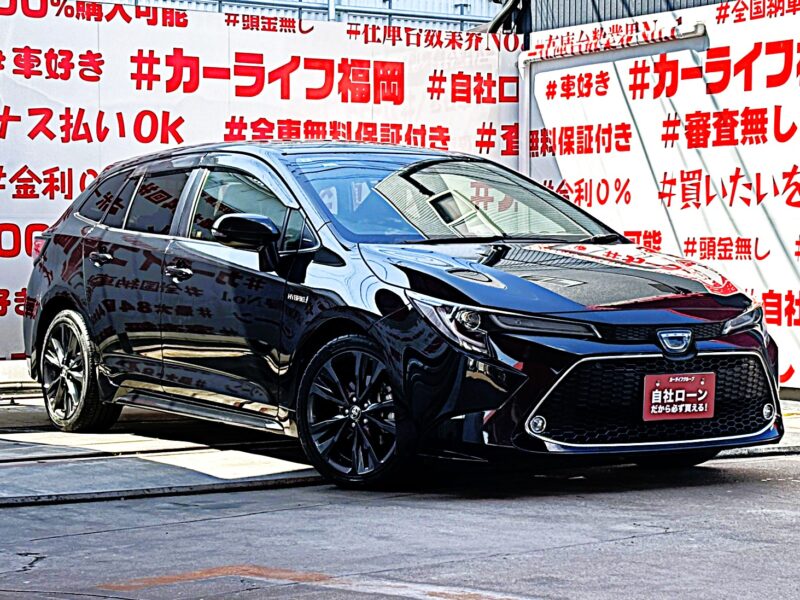 COROLLA TOURING カローラツーリング ハイブリッドW×B 【総合評価優良車】