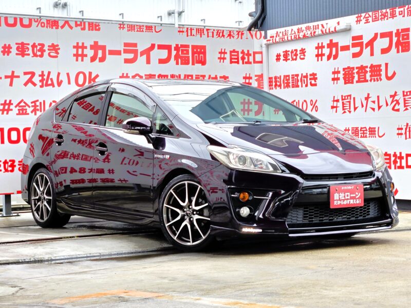 PRIUS プリウス Sツーリングセレクション G’s【特別仕様車】【カスタム】