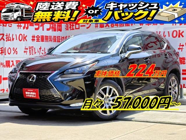 LEXUS レクサス NX200t Iパッケージ 　【4WD】【ターボ車】