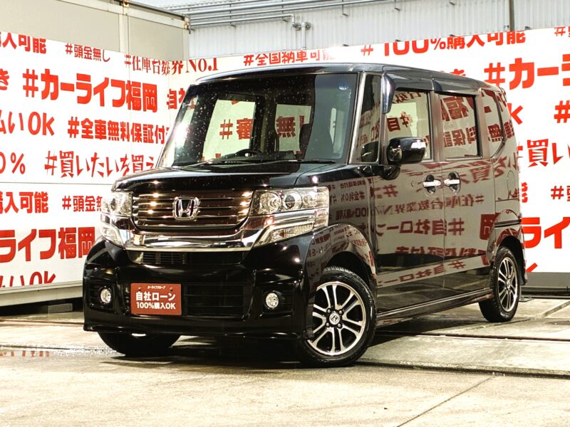 N-BOX　カスタム　Ｇ・SSパッケージ【特別仕様車】【車検2年付】　