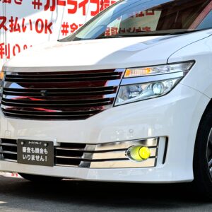 ELGRAND エルグランド　ライダー　白本革シート仕様マニュアルシート【総合評価優良車】【特別仕様車】