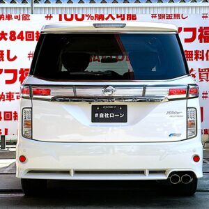 ELGRAND エルグランド　ライダー　白本革シート仕様マニュアルシート【総合評価優良車】【特別仕様車】